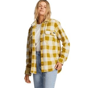 NWT Billabong Forge Fleece Shacket